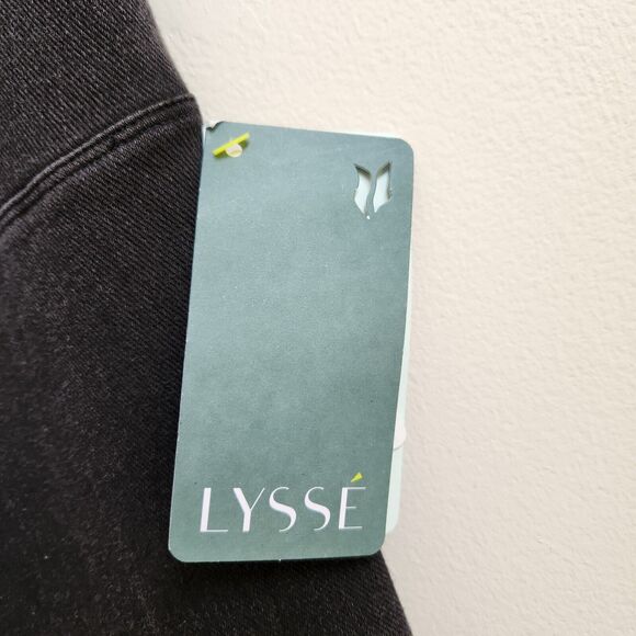 Lysse Jeans Women's XS Dark Gray Denim Jeggings Pull On Skinny Leg Retro Hippie - Picture 4 of 16